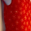 GK RED DEW DROP PRINT CHILD X-SMALL GYMNASTICS DANCE METALLIC JA TANK LEOTARD XS - Image 3