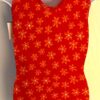 GK RED DEW DROP PRINT CHILD X-SMALL GYMNASTICS DANCE METALLIC JA TANK LEOTARD XS - Image 7