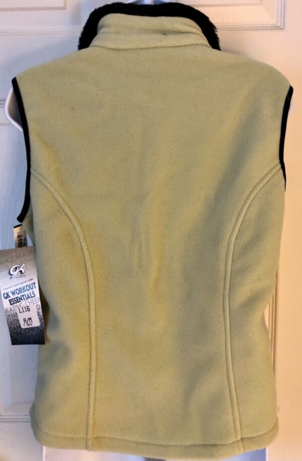 GK CHEER FLEECE VEST LADIES MEDIUM AVALANCHE WEAR PERFORMANCE GREEN Sz AM NWT! - Image 5