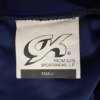 GK DANCE JAZZ LADIES SMALL BLUE VELVET BLUE VELVET WAISTBAND FLARED PANTS SZ S - Image 5