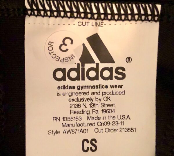 ADIDAS GK ELITE CHILD SMALL BLACK DRY TECH WARM UP PANTS SZ S NWT! - Image 5