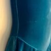 GK TURQUOISE VELVET GIRLS LARGE TANK FIGURE SKATE DRESS Sz CL WAS $65.95 NWT! - Image 2