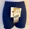 GK MINI WORKOUT SHORTS ADULT X-SMALL NAVY NYLON/SPANDEX GYMNAST DANCE CHEER AXS