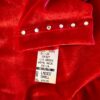 GK ICE FIGURE SKATE ADULT SMALL RED VELVET 3/4 SLV ASYMMETRIC NECK JA DRESS AS - Image 10