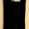 GK DANCE JAZZ CHILD SMALL BLACK SMOOTH VELVET FOLD-OVER WAISTBAND PANTS SZ CS - Image 2