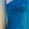 GK DANCE CHEER LADIES SMALL TURQUOISE SPARKLE HOLOGRAM HALTER TOP Sz AS NWT - Image 3