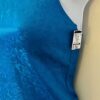 GK DANCE CHEER LADIES SMALL TURQUOISE SPARKLE HOLOGRAM HALTER TOP Sz AS NWT - Image 4