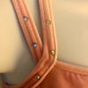 GK ICE SKATE PINK VELVET LADIES SMALL JA BODICE SHIRRING CAMISOLE DRESS Sz AS - Image 2