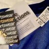 GK DANCE JAZZ LADIES MEDIUM BLUE TWILIGHT FOIL BLUE VELVET WAISTBAND PANTS SZ M - Image 10