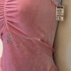 GK ICE SKATE PINK VELVET LADIES SMALL JA BODICE SHIRRING CAMISOLE DRESS Sz AS - Image 5