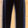 GK DANCE JAZZ LADIES SMALL BLUE VELVET BLUE VELVET WAISTBAND CUFFED PANTS Sz AS - Image 2