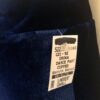 GK DANCE JAZZ LADIES SMALL BLUE VELVET BLUE VELVET WAISTBAND CUFFED PANTS Sz AS - Image 3