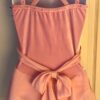 GK ICE SKATE PINK VELVET LADIES SMALL JA BODICE SHIRRING CAMISOLE DRESS Sz AS - Image 7