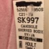 GK ICE SKATE PINK VELVET LADIES SMALL JA BODICE SHIRRING CAMISOLE DRESS Sz AS - Image 9