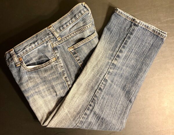 LUCKY BRAND LADIES SIZE 6/28 CLASSIC FIT CROP JEANS ZIP FRONT Sz 6/28 EUC!