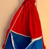 GK RED BLUE X-LARGE NYLON BACK SACK STRAP CLOSURE SPORTS GYMNASTICS CHEER DANCE - Image 2