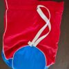 GK RED BLUE X-LARGE NYLON BACK SACK STRAP CLOSURE SPORTS GYMNASTICS CHEER DANCE - Image 6