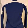 GK DRYTECH LADIES SMALL LgSLV NAVY & WHITE ATHLETIC CHEER DANCE FITNESS TOP Sz S - Image 5