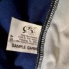 GK DRYTECH LADIES SMALL LgSLV NAVY & WHITE ATHLETIC CHEER DANCE FITNESS TOP Sz S - Image 7