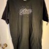 DURABLE GK "SKATE" T-SHIRT ADULT LARGE BLACK SILVER METALLIC JA SZ L