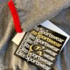 GK Elite GRAY CROP TOP LADIES LARGE LgSLV COTTON/SPANDEX RED VELVET TRIM Sz AL - Image 5