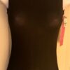 GK DANCE JAZZ ADULT X-SMALL SOLID BLACK TECHMESH GYMNAST CHEER TANK LEOTARD AXS