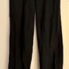 GK DANCE JAZZ CHILD LARGE BLACK COTTON/SPANDEX JEWELED CUFFED PANTS SZ CL NWT! - Image 3