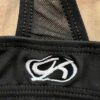 GK GIRLS MEDIUM BLACK NYLON SHEER RACERBACK CHEER DANCE GYMNASTICS TOP SZ M NWOT - Image 3