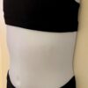 GK GIRLS MEDIUM BLACK NYLON SHEER RACERBACK CHEER DANCE GYMNASTICS TOP SZ M NWOT - Image 5
