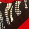 GK RED ZEBRA CHILD MEDIUM RED N/S ZEBRA FOIL PRINT GYMNASTICS TANK LEOTARD CM - Image 2