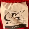 GK ELITE JAZZ DANCE CHEER ADULT X-LARGE RED VELVET TANK CROP TOP Sz AXL NWT! - Image 5