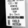 GK Elite CHILD MEDIUM GREEN N/S DANCE HALTER TOP  Sz CM NWT! - Image 4