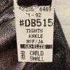 GK DANCE CHILD SMALL GUNMETAL MYSTIQUE ANKLE LENGTH PERFORMANCE TIGHTS Sz S NWT! - Image 9