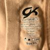 GK SEAMLESS LEOTARD CHILD X-SMALL/SMALL NATURAL TONE HI PERFORM LINER Sz CXS/CS - Image 6