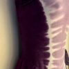 GK ICE SKATE PURPLE TIE-DYE ADULT SMALL SLVLS COTTON/SPAND CAMISOLE DRESS Sz AS - Image 3