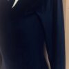 GK LgSLV LADIES SMALL NAVY VELVET LIME FOIL ACCENTS GYMNASTS DANCE LEOTARD Sz AS - Image 5