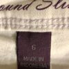 GLORIA VANDERBILT LADIES SIZE 6 WHITE MARNIE SKIMMER CAPRI PANTS Sz 6 EUC - Image 7
