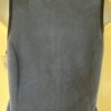 GK BLUE VEST ADULT SMALL POLYESTER FLEECE VELVET TRIM FRONT ZIP SKATE GYM Sz S - Image 5