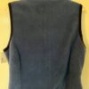 GK BLUE VEST ADULT SMALL POLYESTER FLEECE VELVET TRIM FRONT ZIP SKATE GYM Sz S - Image 7