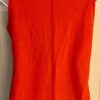 ROYAL ROBBINS LADIES SMALL SLVLS ORANGE HEMP COTTON EMBROIDERED HEM TOP Sz S EUC - Image 4