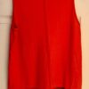 ROYAL ROBBINS LADIES SMALL SLVLS ORANGE HEMP COTTON EMBROIDERED HEM TOP Sz S EUC - Image 6