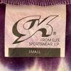 GK ICE SKATE PURPLE TIE-DYE ADULT SMALL SLVLS COTTON/SPAND CAMISOLE DRESS Sz AS - Image 9
