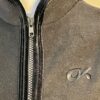 GK BLACK VEST ADULT X-SMALL POLYESTER FLEECE VELVET TRIM FRONT ZIP SKATE GYM XS - Image 3