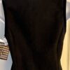 GK BLACK VEST ADULT X-SMALL POLYESTER FLEECE VELVET TRIM FRONT ZIP SKATE GYM XS - Image 5