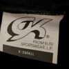 GK BLACK VEST ADULT X-SMALL POLYESTER FLEECE VELVET TRIM FRONT ZIP SKATE GYM XS - Image 9
