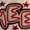 GK CHEER GLITZY GRAPHIC TEE SIZE LADIES MEDIUM WHITE RED COTTON AM NWT! - Image 2
