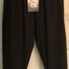 GK CHEER CAPRI PANTS SIZE LADIES SMALL COTTON ELASTIC CHEER WAIST BLACK AS NWT! - Image 5
