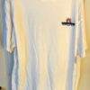 THE AUSSIE T CO VOLLEYBALL NO DINKS GRAPHIC ADULT MED SSLV WHITE COTTON T-SHIRT - Image 2