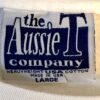 THE AUSSIE T CO VOLLEYBALL NO DINKS GRAPHIC ADULT MED SSLV WHITE COTTON T-SHIRT - Image 5