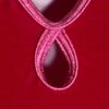 GK PEONY VELVET ICE FIGURE SKATE CHILD SMALL LgSLV HEART APPLIQUÃ‰ DRESS CS NWT - Image 4